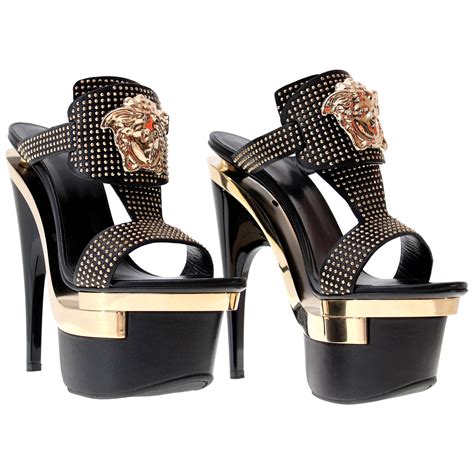 versace talon plateforme|versace platform sandals.